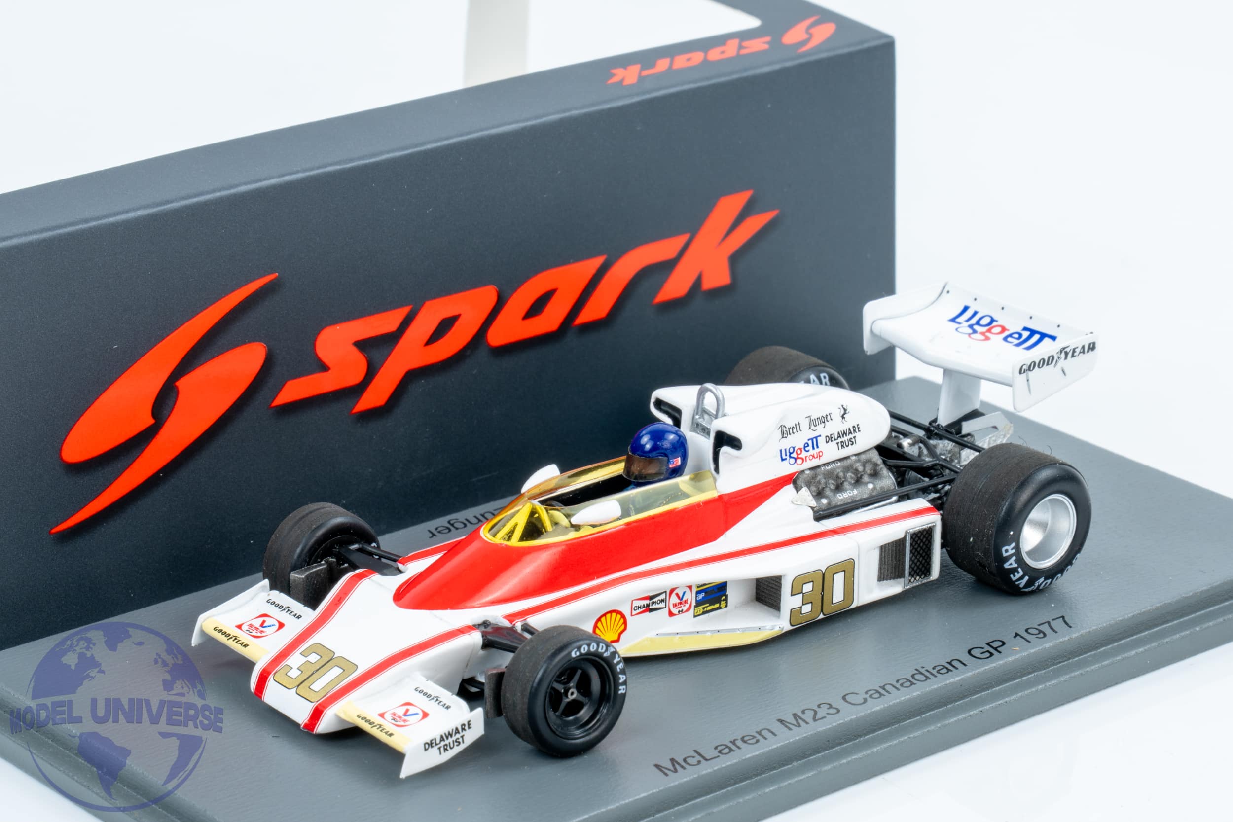 Spark - 1:43 McLaren M23 No.30 Brett Lunger Canadian GP 1977 - Resin Model