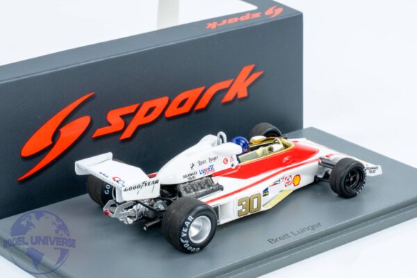 Spark - 1:43 McLaren M23 No.30 Brett Lunger Canadian GP 1977 - Resin Model 4 Spark S5746 McLaren M23 Canadian GP 1977
