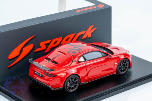 Spark - 1:43 Alpine A110 Radicale 70 Red 2025 - Resin Model 4 Spark S6117 Alpine A110 Red R70 2025