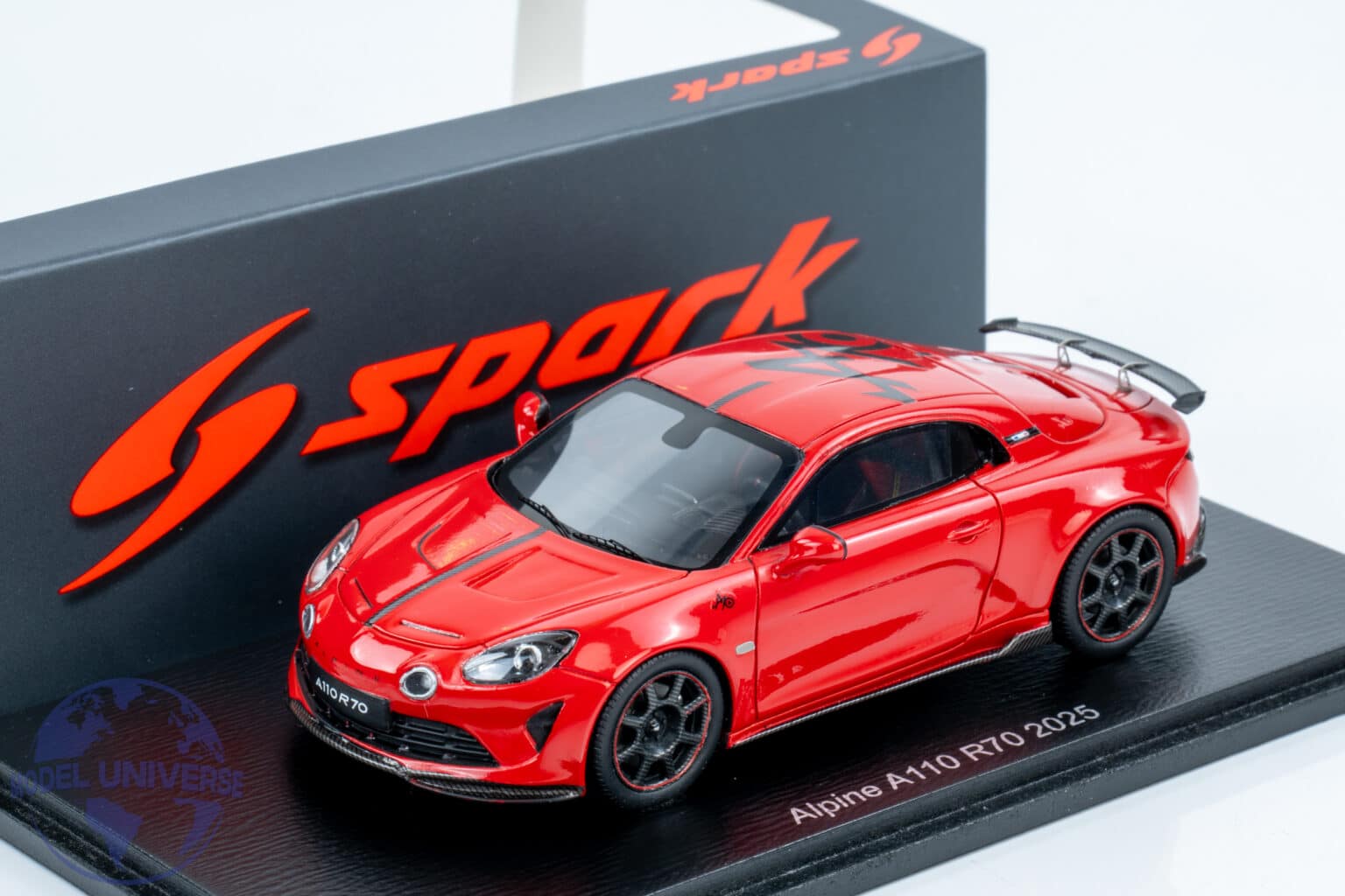 Spark S6117 1:43 Alpine A110 Radicale 70 Red 2025 Resin Model Car