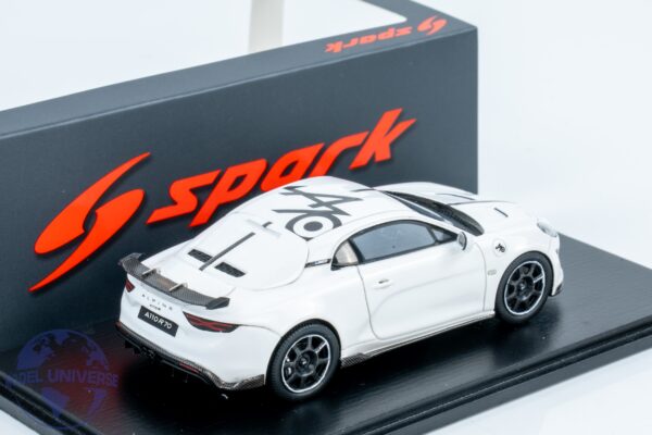 Spark - 1:43 Alpine A110 Radicale 70 White 2025 - Resin Model 4 Spark S6118 Alpine A110 R70 White 2025