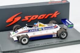 Spark S7175 March 821 Long Beach GP 1982 Raul Boesel 1