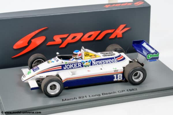 Spark S7175 March 821 Long Beach GP 1982 Raul Boesel 1