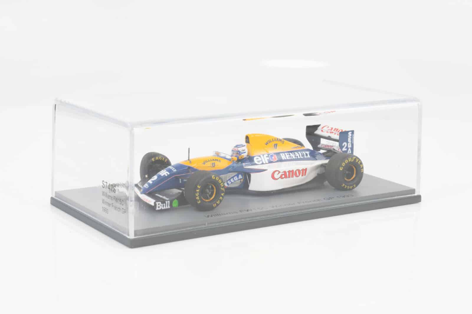 Spark - 1:43 Williams FW15C No.2 Alain Prost Winner French GP 1993