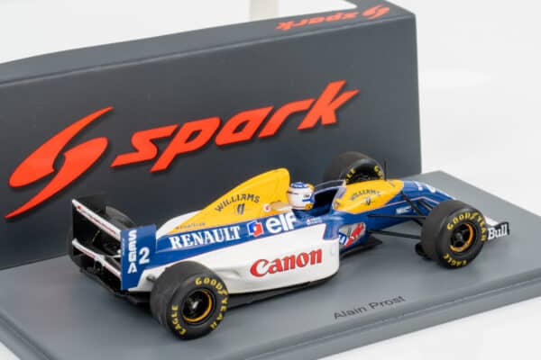 Spark - 1:43 Williams FW15C No.2 Alain Prost Winner French GP 1993 - Resin Model 4 Spark - 1:43 Williams FW15C No.2 Alain Prost Winner French GP 1993 - Resin Model