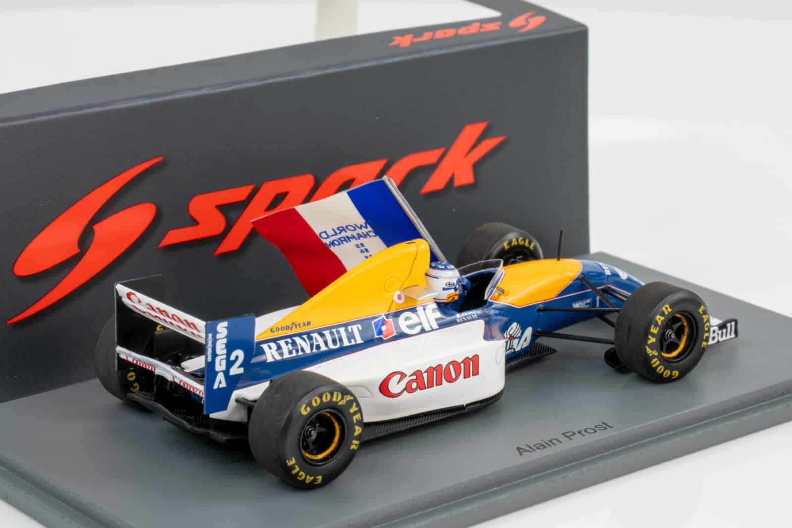 Spark - 1:43 Williams FW15C No.2 2nd Portugal GP 1993 Alain Prost