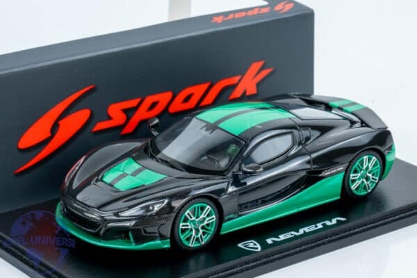 Spark - 1:43 Rimac Nevera Time Attack 2023 - Racing Green - Resin Model