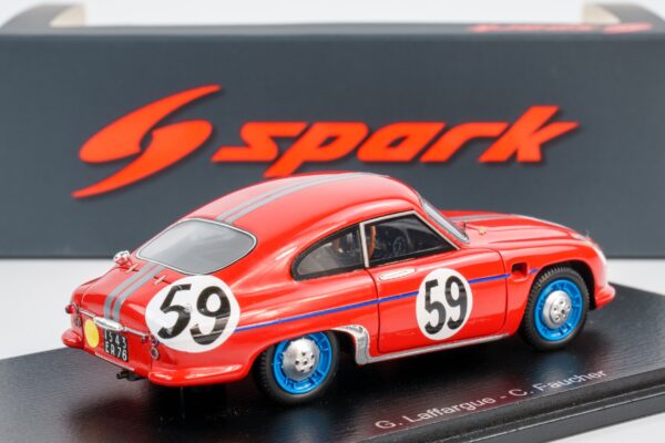 Spark - 1:43 Aston Martin DB HBR 4 GT Coupe Laffargue, Faucher - Resin Model 9 Spark - 1:43 Aston Martin DB HBR 4 GT Coupe Laffargue, Faucher - Resin Model