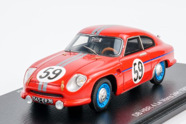 Spark - 1:43 Aston Martin DB HBR 4 GT Coupe Laffargue, Faucher - Resin Model 12 Spark - 1:43 Aston Martin DB HBR 4 GT Coupe Laffargue, Faucher - Resin Model