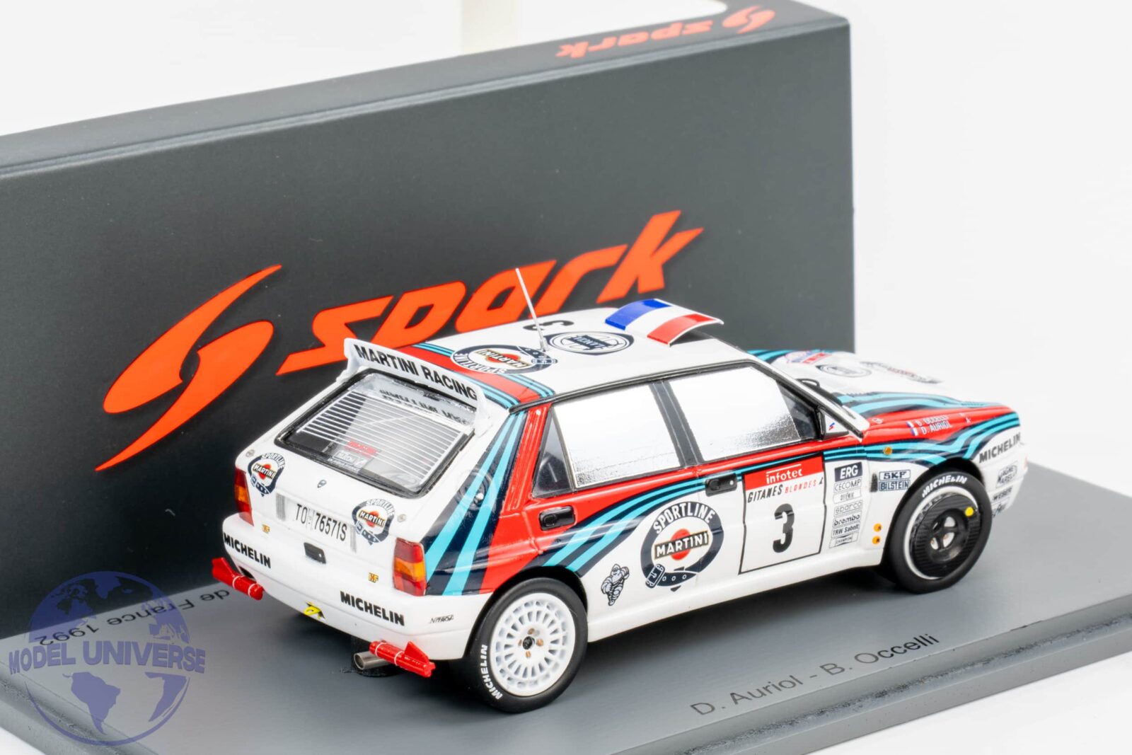 Spark - 1:43 Lancia Delta HF Integrale EVO No.3 Winner Tour de