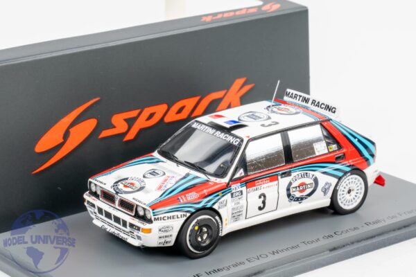 Spark S9017 Lancia Delta HF Integrale France Rally 1992 2