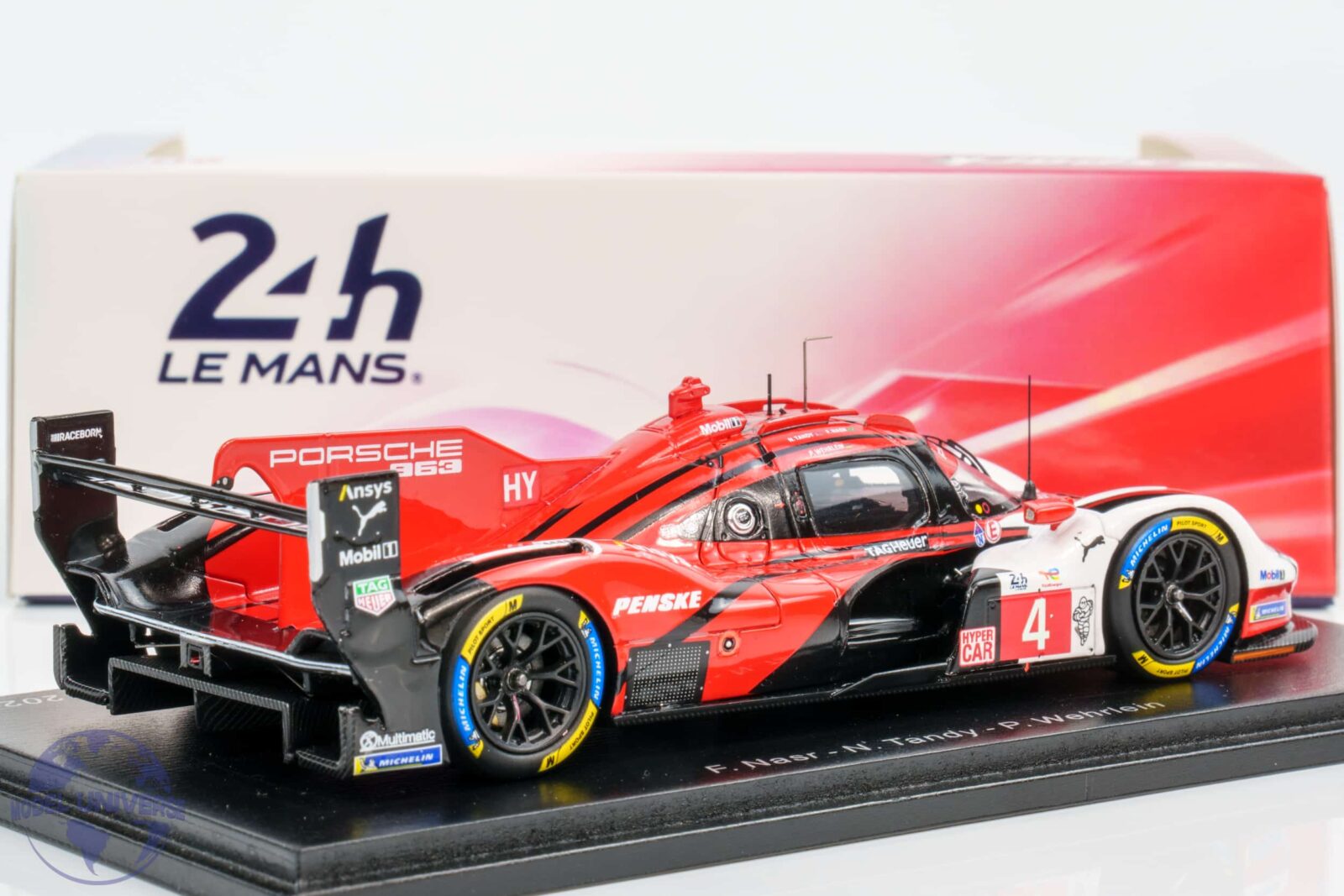 Spark - 1:43 Porsche 963 No.4 Porsche Penske Motorsport 8th Place