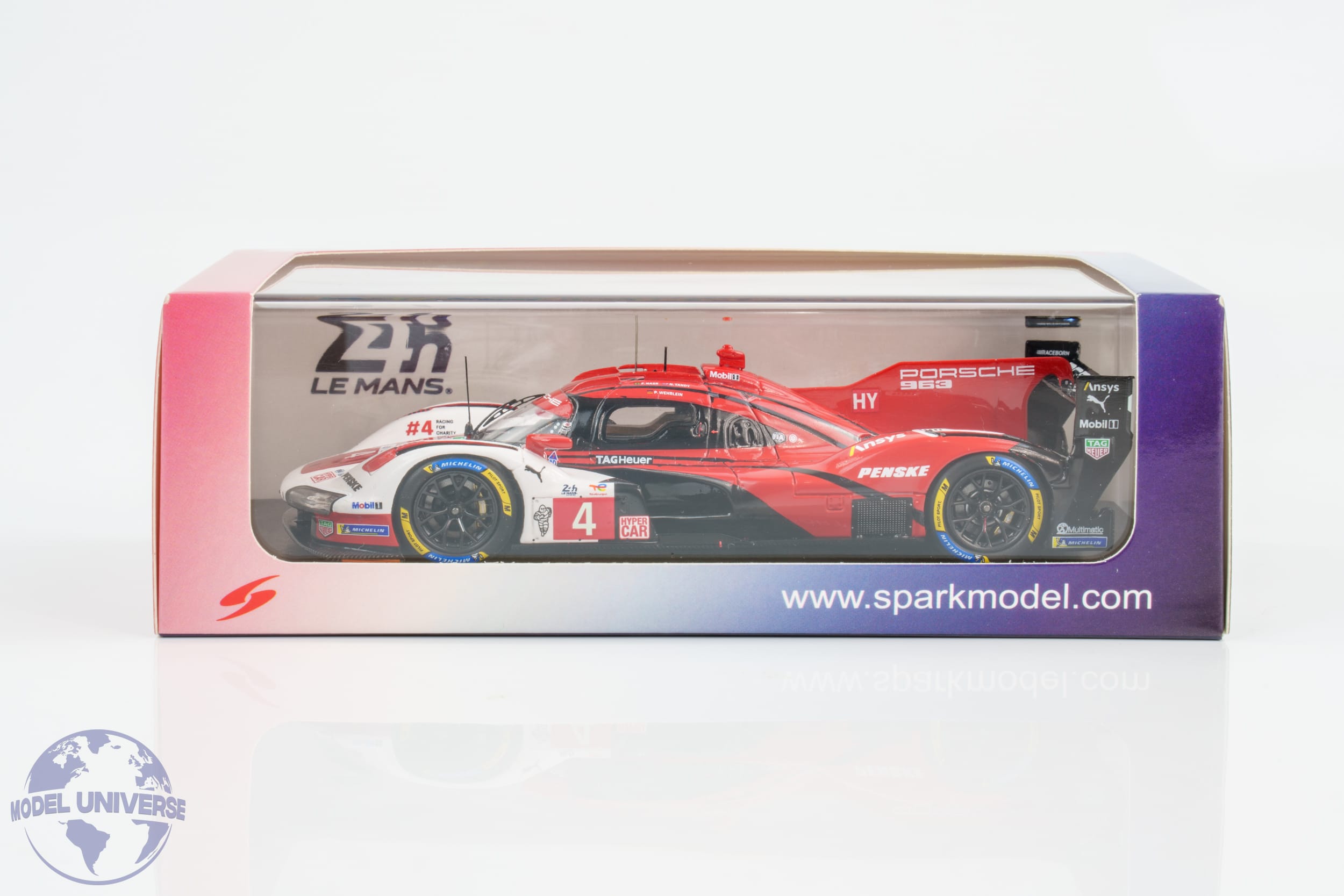 Spark - 1:43 Porsche 963 No.4 Porsche Penske Motorsport 8th Place