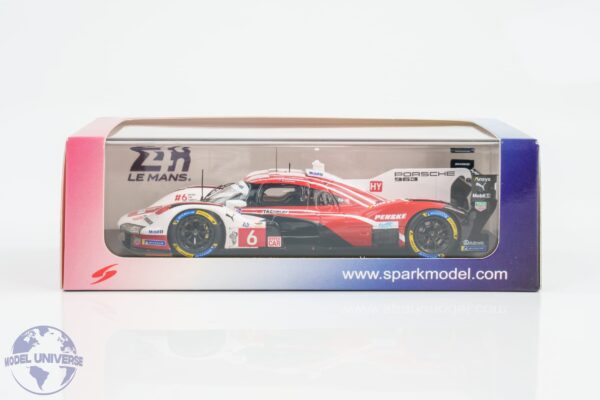 Spark - 1:43 Porsche 963 No.6 Porsche Penske Motorsport 2nd Place 2025 24h Le Mans - K.Estre, L.Vanthoor, M.Campbell - Resin Model 9 Spark - 1:43 Porsche 963 No.6 Porsche Penske Motorsport 2nd Place 2025 24h Le Mans - K.Estre, L.Vanthoor, M.Campbell - Resin Model