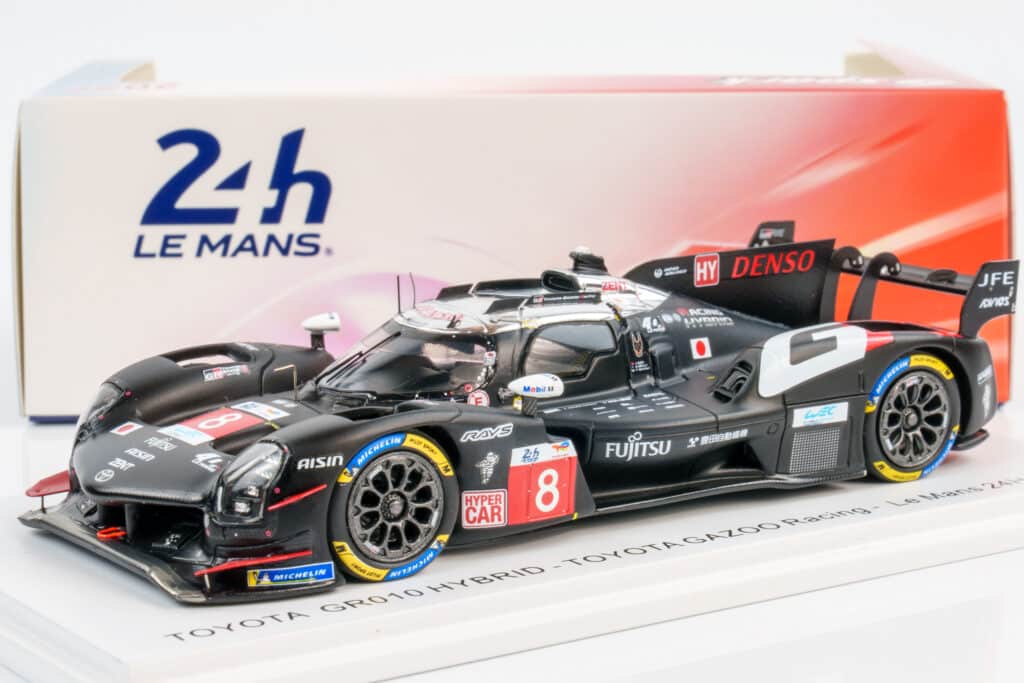 Pre-Order the New Spark 1:43 Scale Le Mans 2025 Resin Models 8 Spark - 1:43 Toyota GR010 Hybrid No.8 Toyota Gazoo Racing 2025 24h Le Mans - S.Buemi, B.Hartley, R.Hirakawa - Resin Model