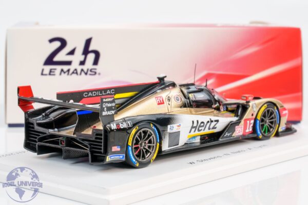 Spark - 1:43 Cadillac V-Series.R No.12 Cadillac Hertz Team Jota 4th Place 2025 24h Le Mans - W.Stevens, N.Nato, A.Lynn - Resin Model 7 Spark - 1:43 Cadillac V-Series.R No.12 Cadillac Hertz Team Jota 4th Place 2025 24h Le Mans - W.Stevens, N.Nato, A.Lynn - Resin Model