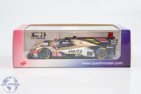 Spark - 1:43 Cadillac V-Series.R No.12 Cadillac Hertz Team Jota 4th Place 2025 24h Le Mans - W.Stevens, N.Nato, A.Lynn - Resin Model 9 Spark - 1:43 Cadillac V-Series.R No.12 Cadillac Hertz Team Jota 4th Place 2025 24h Le Mans - W.Stevens, N.Nato, A.Lynn - Resin Model