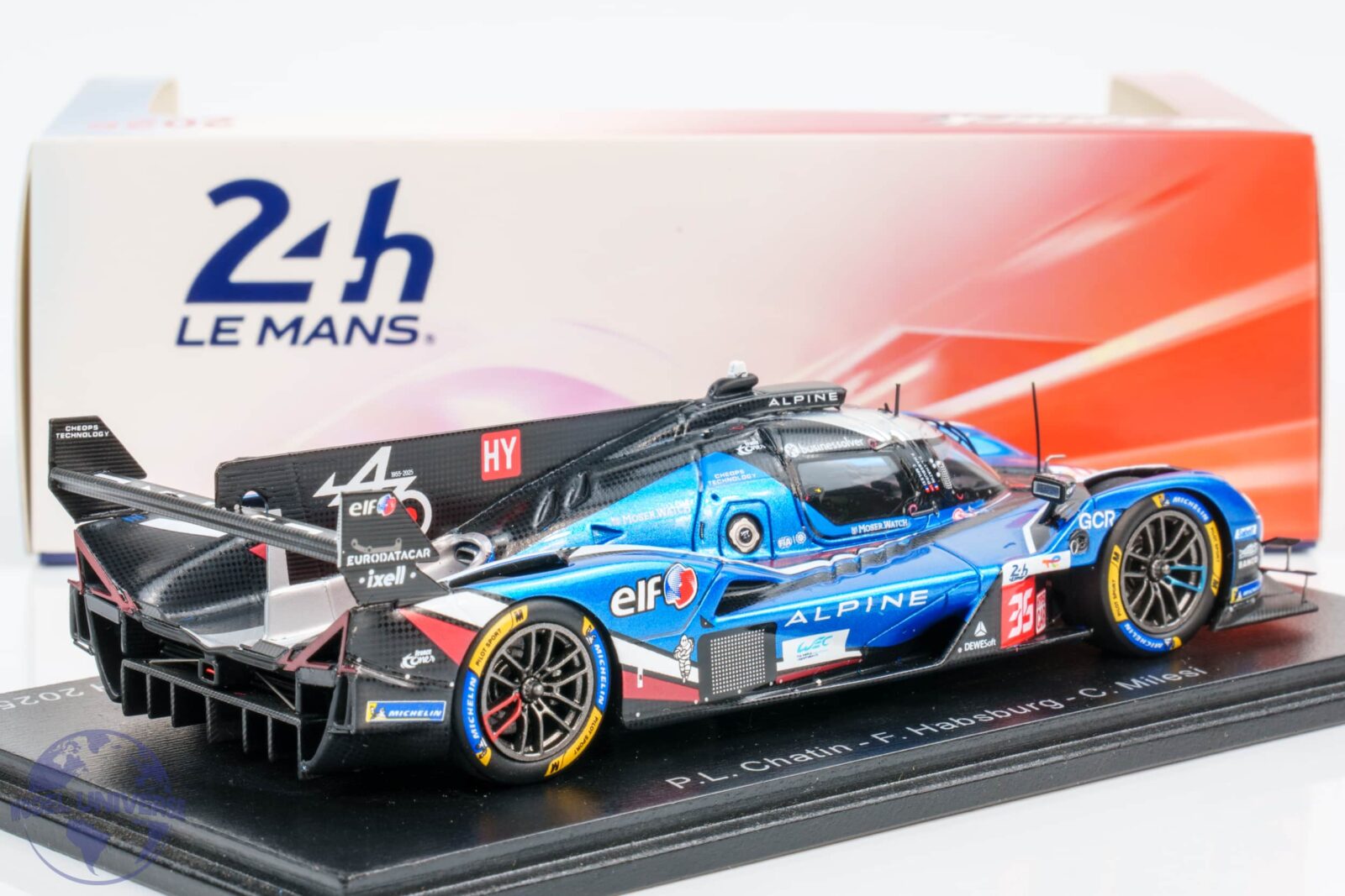 Spark 1:43 Alpine A424 No.35 2025 24h Le Mans - S9264 - Resin Model