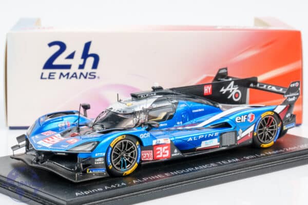 Spark - 1:43 Alpine A424 No.35 2025 24h Le Mans - P.Chatin, F.Habsburg, C.Milesi - Resin Model