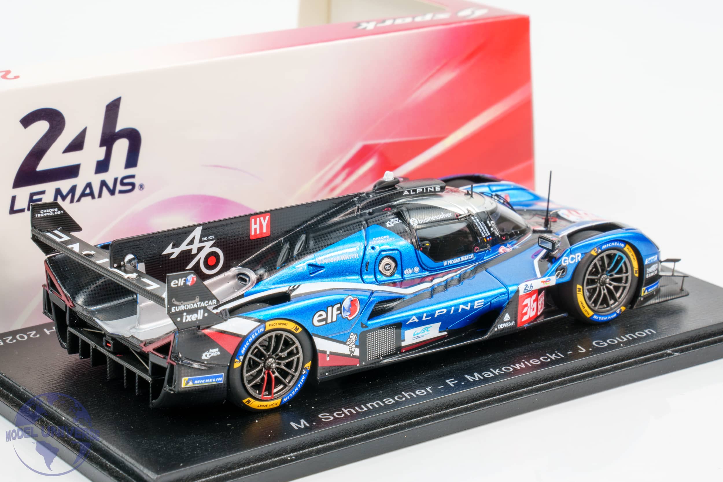 1/43 Spark ALPINE A424 LeMans 2024 36号車 Spark - 1:43 Alpine A424 No.36 Alpine Endurance Team 10th Place