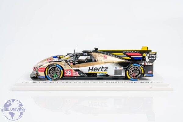 Spark - 1:43 Cadillac V-Series.R No.38 Cadillac Hertz Team Jota 7th Place 2025 24h Le Mans - E.Bamber, S.Bourdais, J.Button - Resin Model 10 Spark - 1:43 Cadillac V-Series.R No.38 Cadillac Hertz Team Jota 7th Place 2025 24h Le Mans - E.Bamber, S.Bourdais, J.Button - Resin Model
