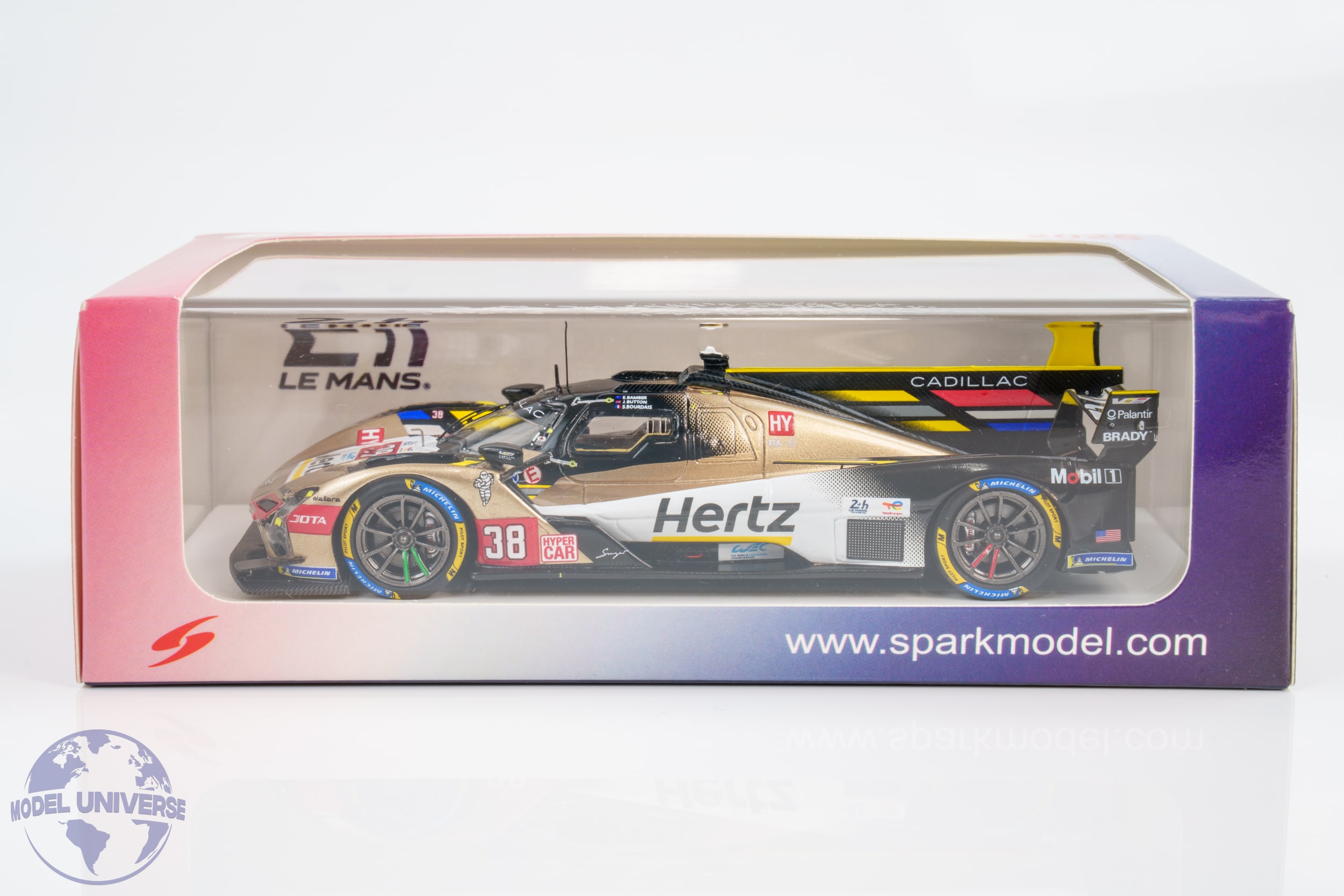 ミニカー Cadillac V-Series.R Hertz Team Jota 1/43 2025 Cadillac V-Series.R CADILLAC HERTZ TEAM JOTA #12 Stevens/Nato