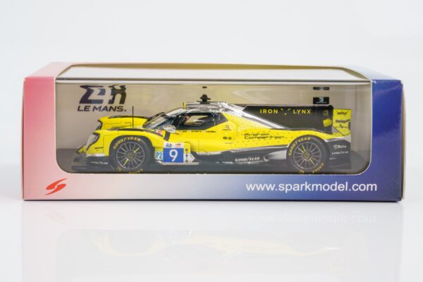 Spark - 1:43 Oreca 07 Gibson No.9 Iron Lynx-Proton 2025 24h Le Mans - J.Ried, M.Capietto, R.De Gérus - Resin Model 9 Spark - 1:43 Oreca 07 Gibson No.9 Iron Lynx-Proton 2025 24h Le Mans - J.Ried, M.Capietto, R.De Gérus - Resin Model