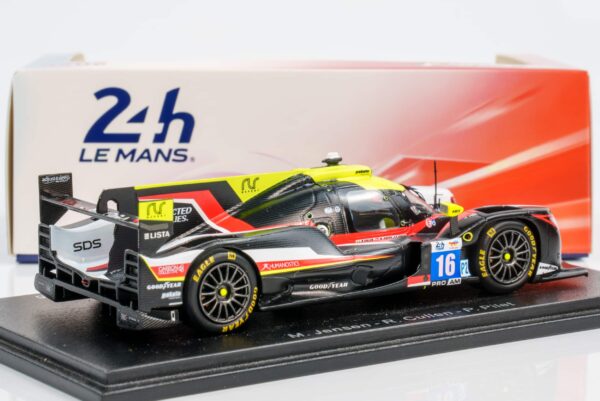 Spark - 1:43 Oreca 07 Gibson No.16 RLR M Sport 2025 24h Le Mans - M.Jensen, R.Cullen, P.Pilet - Resin Model