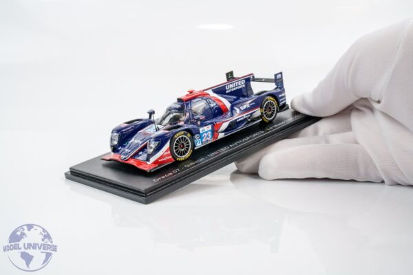 Spark - 1:43 Oreca 07 Gibson No.23 United Autosports 2025 24h Le Mans - D.Schneider, O.Jarvis, B.Hanley - Resin Model 7 Spark - 1:43 Oreca 07 Gibson No.23 United Autosports 2025 24h Le Mans - D.Schneider, O.Jarvis, B.Hanley - Resin Model