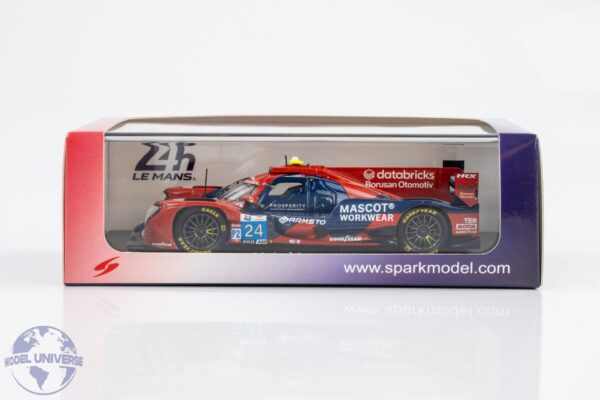 Spark - 1:43 Oreca 07 Gibson No.24 Nielsen Racing 2025 24h Le Mans - N.Rao, C.Bolukbasi, C.Braun - Resin Model 7 Spark - 1:43 Oreca 07 Gibson No.24 Nielsen Racing 2025 24h Le Mans - N.Rao, C.Bolukbasi, C.Braun - Resin Model