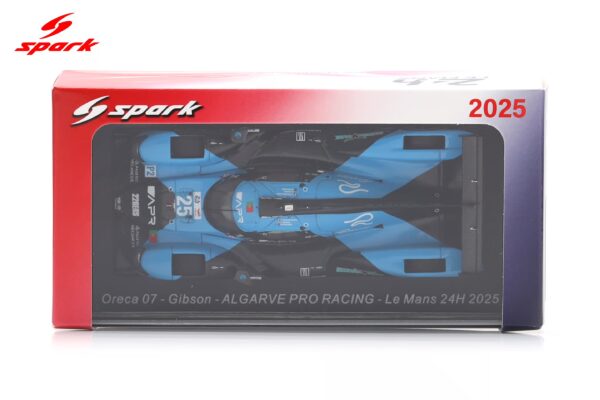 Spark 1:43 Oreca 07 Gibson No.25 Algarve Pro Racing 2025 24h Le Mans (S9279) Resin Model 14 Spark 1:43 Oreca 07 Gibson No.25 Algarve Pro Racing 2025 24h Le Mans (S9279) Resin Model