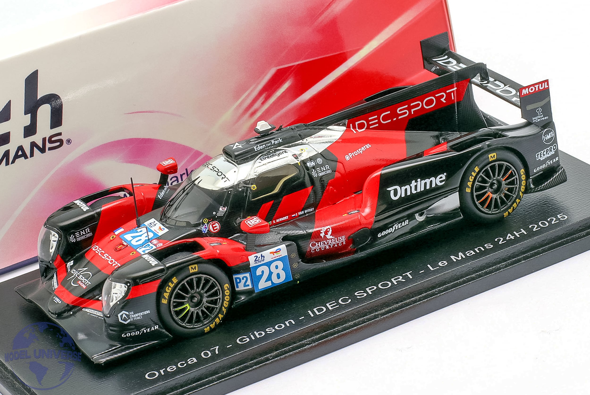 Spark - 1:43 Oreca 07 Gibson No.28 Idec Sport 2025 24h Le Mans - P.Lafargue, J.Van Uitert, S.Alvarez - Resin Model