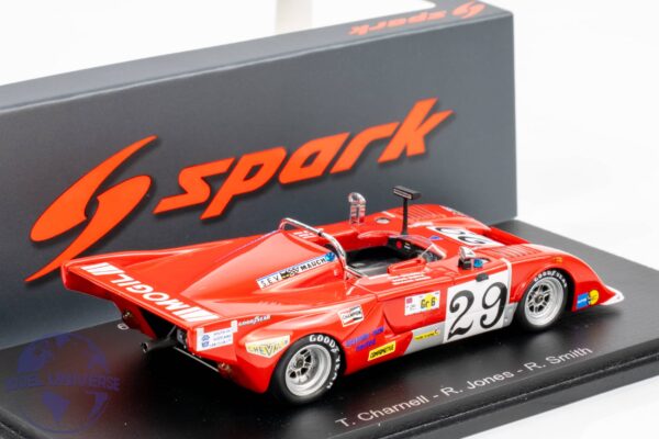 Spark - 1:43 Chevron B36 No.29 17th Le Mans 24H 1979 - T. Charnell - R. Jones - R. Smith - Resin Model 4 Spark - 1:43 Chevron B36 No.29 17th Le Mans 24H 1979 - T. Charnell - R. Jones - R. Smith - Resin Model