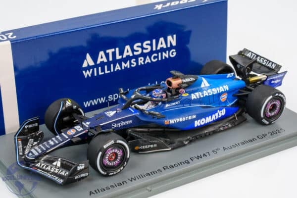 Spark - 1:43 Williams FW47 No.23 Alex Albon Australian GP 2025 - Resin Model