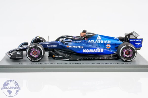 Spark - 1:43 Williams FW47 No.23 Alex Albon Australian GP 2025 - Resin Model 15 Spark - 1:43 Williams FW47 No.23 Alex Albon Australian GP 2025 - Resin Model