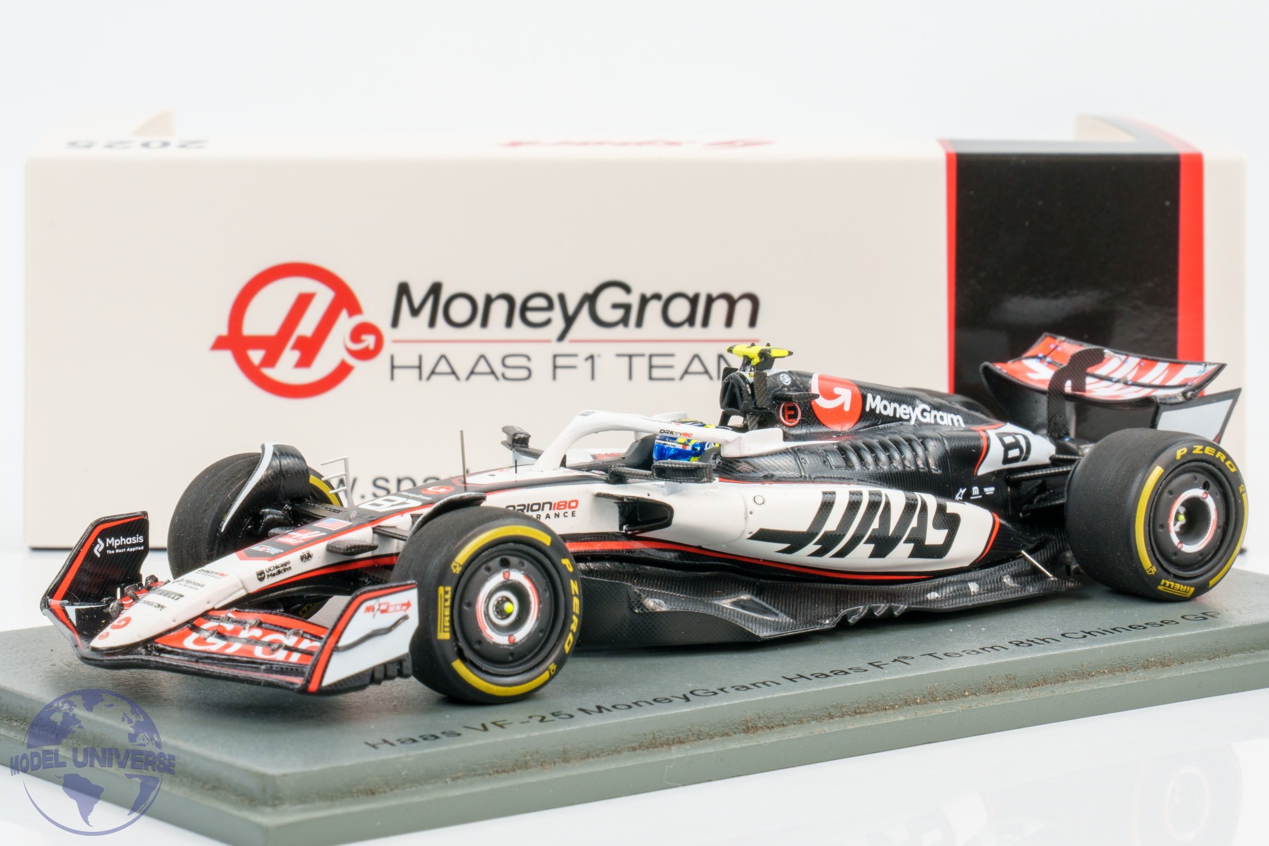 Spark - 1:43 Haas VF-25 No.87 Oliver Bearman Chinese GP 2025 - Resin Model