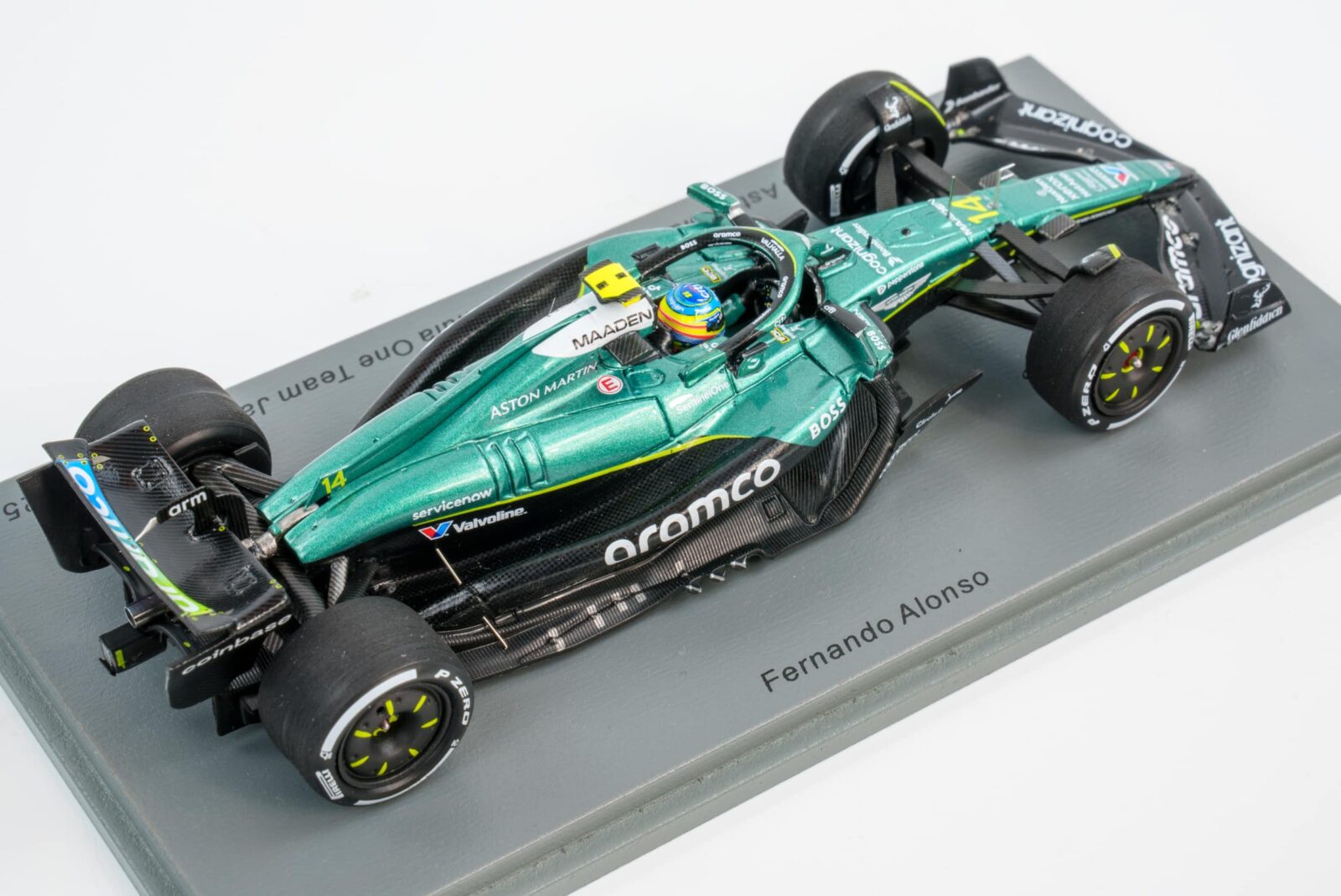Spark - 1:43 Aston Martin AMR25 No.14 Fernando Alonso Japanese GP