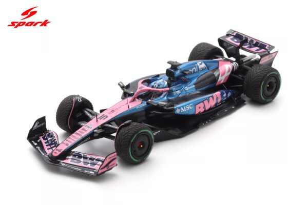 Spark 1:43 BWT Alpine A525 No.10 Pierre Gasly 6th British GP 2025 (S9615) Resin Model