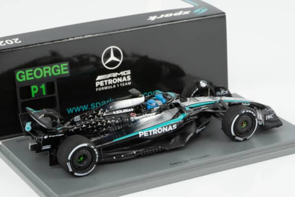 Spark - 1:43 Mercedes-AMG W16 No.63 George Russell Winner Canadian GP 2025 with Pitboard (S9616) Resin Model 4 Spark - 1:43 Mercedes-AMG W16 No.63 George Russell Winner Canadian GP 2025 with Pitboard (S9616) Resin Model