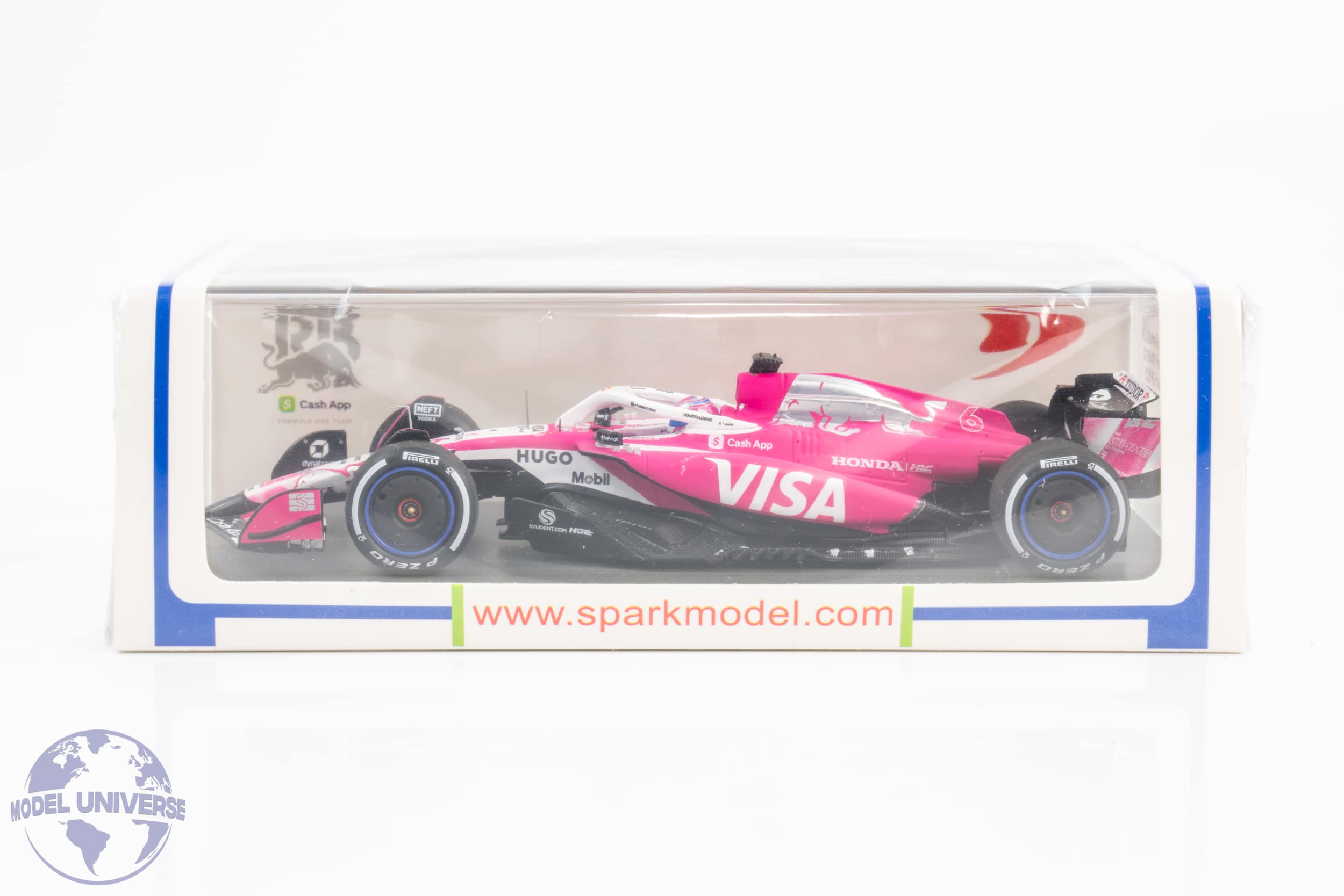 Spark - 1:43 Racing Bulls VCARB02 No.6 Isack Hadjar Miami GP 2025 - Resin Model