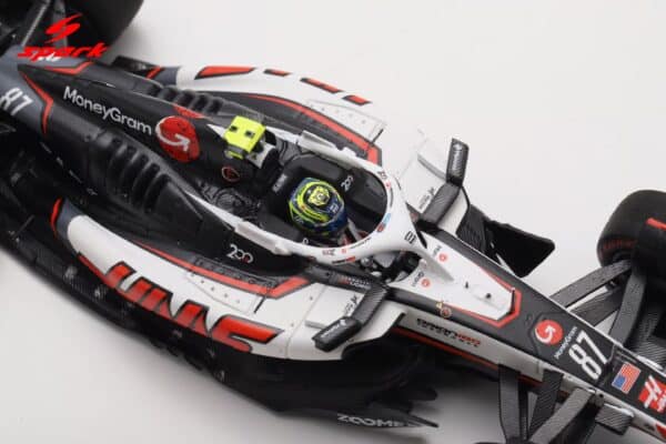Spark 1:43 Haas VF-25 No.87 Oliver Bearman Team's 200th GP Canadian GP 2025 (S9629) Resin Model 16 Spark 1:43 Haas VF-25 No.87 Oliver Bearman Team's 200th GP Canadian GP 2025 (S9629) Resin Model