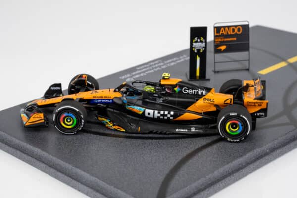 Spark 1:43 McLaren MCL39 No.4 Lando Norris World Champion 2025 Abu Dhabi GP (S9678) Resin Model
