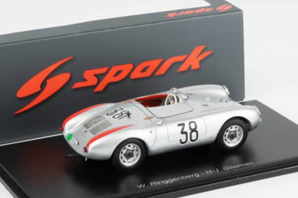 Spark - 1:43 Porsche 550 Spyder No.38 Le Mans 24H 1955 - Von Frankenberg, Polensky (S9715) Resin Model 4 Spark - 1:43 Porsche 550 Spyder No.38 Le Mans 24H 1955 - Von Frankenberg, Polensky (S9715) Resin Model