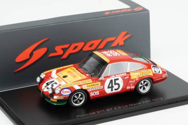 Spark - 1:43 Porsche 911 ST 2.5 No.45 Le Mans 24H 1972 - Kremer, Huber (S9779) Resin Model