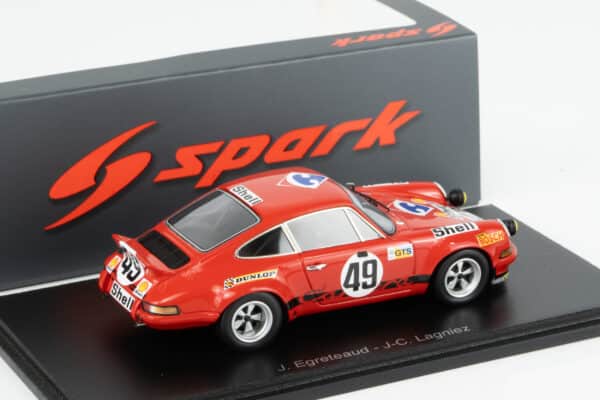 Spark - 1:43 Porsche 911 Carrera RSR 2.8 No.49 Le Mans 24H 1973 - Ballot-Léna, Andruet (S9786) Resin Model 4 Spark - 1:43 Porsche 911 Carrera RSR 2.8 No.49 Le Mans 24H 1973 - Ballot-Léna, Andruet (S9786) Resin Model