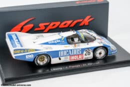 Spark - 1:43 Porsche 956 No.26 Ducados Obermaier No.26 24h Le Mans 1985 - Lassig, Pareja, Regout - Resin Model