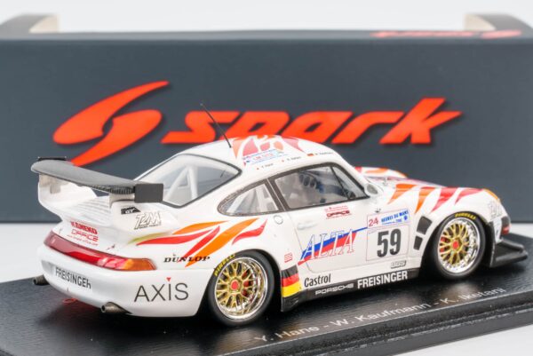 Spark - 1:43 Porsche 911 GT2 No.59 Freisinger Motorsport 24h Le Mans 2000 - Resin Model 9 Spark - 1:43 Porsche 911 GT2 No.59 Freisinger Motorsport 24h Le Mans 2000 - Resin Model