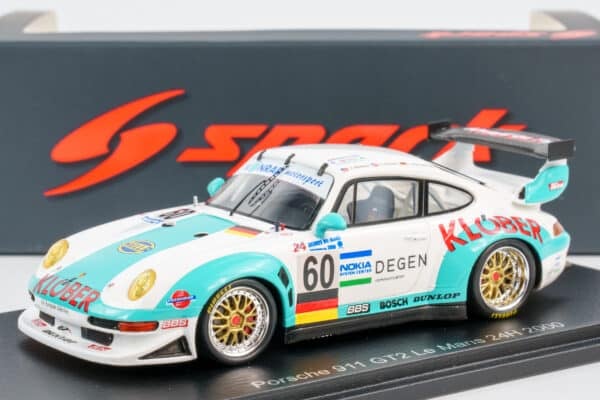 Spark - 1:43 Porsche 911 GT2 No.60 Konrad Motorsport 24h Le Mans 2000 - Resin Model