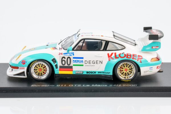 Spark - 1:43 Porsche 911 GT2 No.60 Konrad Motorsport 24h Le Mans 2000 - Resin Model 14 Spark - 1:43 Porsche 911 GT2 No.60 Konrad Motorsport 24h Le Mans 2000 - Resin Model