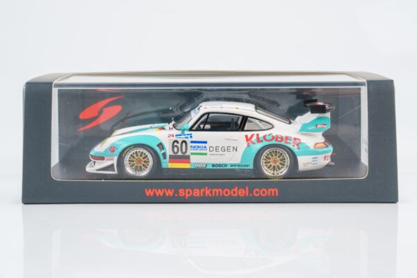Spark - 1:43 Porsche 911 GT2 No.60 Konrad Motorsport 24h Le Mans 2000 - Resin Model 15 Spark - 1:43 Porsche 911 GT2 No.60 Konrad Motorsport 24h Le Mans 2000 - Resin Model